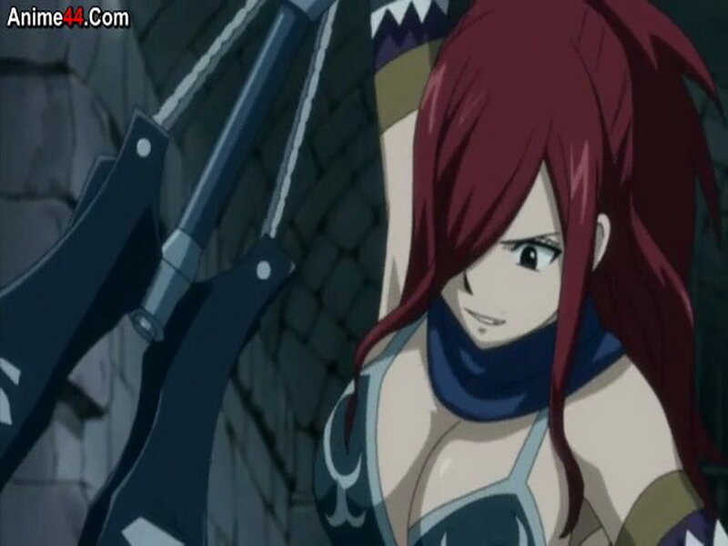 Red-haired Female Character — Red, Determined