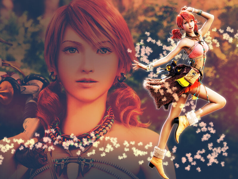 Red-haired Female Character — Red, Dynamic