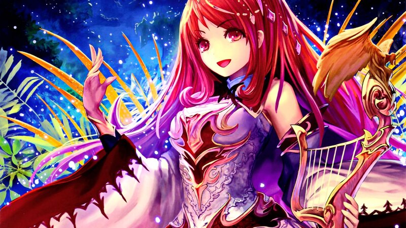 Red-haired Female Musician
