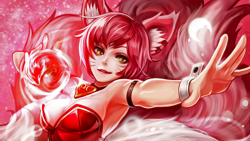 Red-haired Fox Girl — Red, Dynamic
