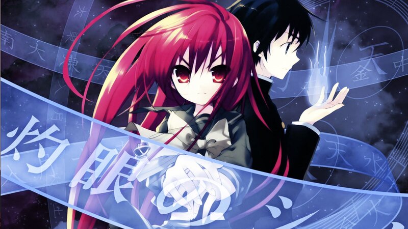 Red-haired Girl and Black-haired Boy