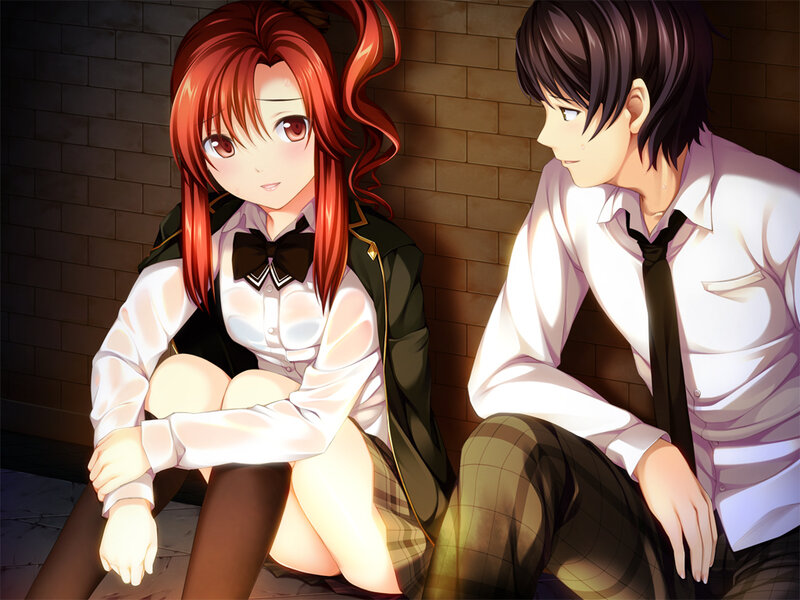 Red-haired Girl and Boy