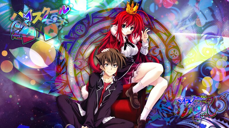 Red-haired Girl and Brown-haired Boy