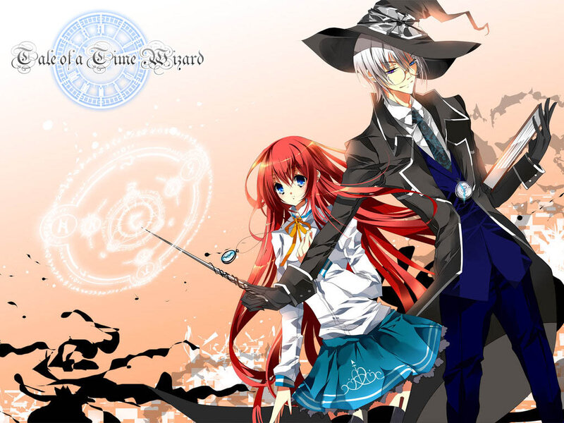 Red-haired Girl and Silver-haired Boy