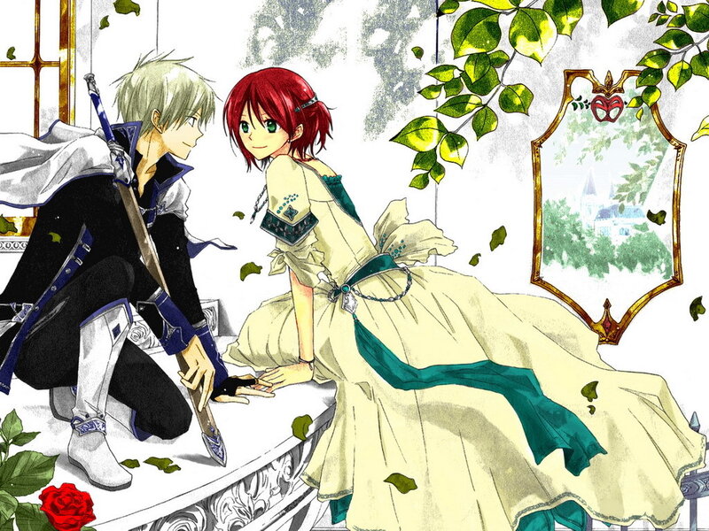 Red-haired Girl and Silver-haired Boy — Yellow