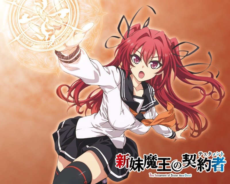 Red-haired Girl Casting Spell — Red