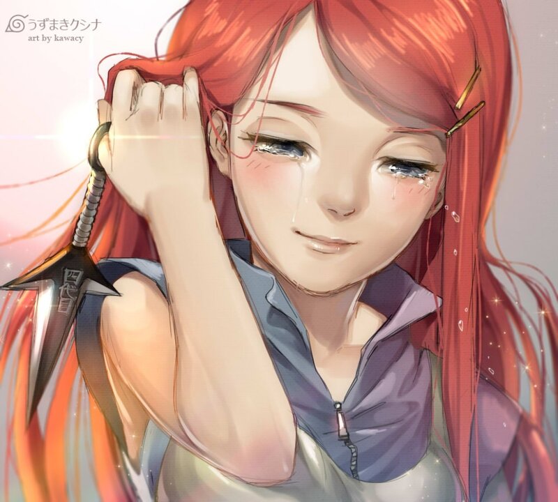 Red-haired Girl Crying — Red, Sad