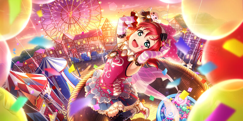 Red-haired Girl in Basket