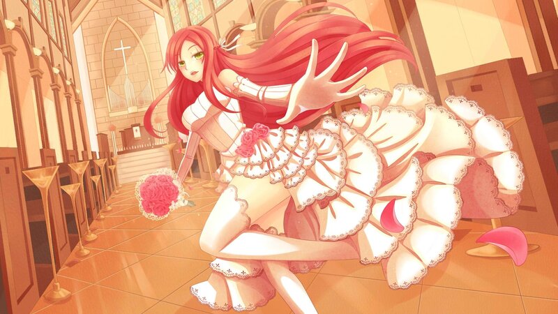 Red-haired Girl in Church