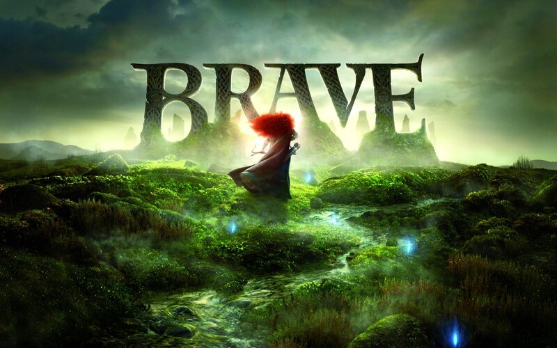 Red-haired Girl in Cloak — Green, Dramatic, Morning, Digital Art