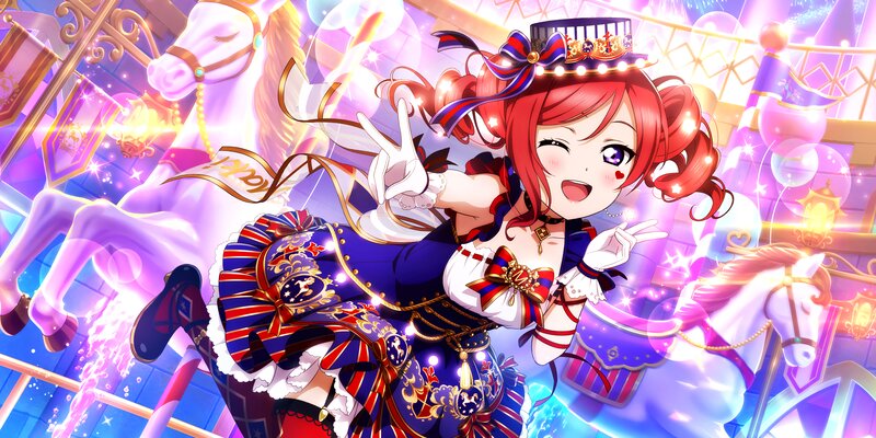 Red-haired Girl in Costume