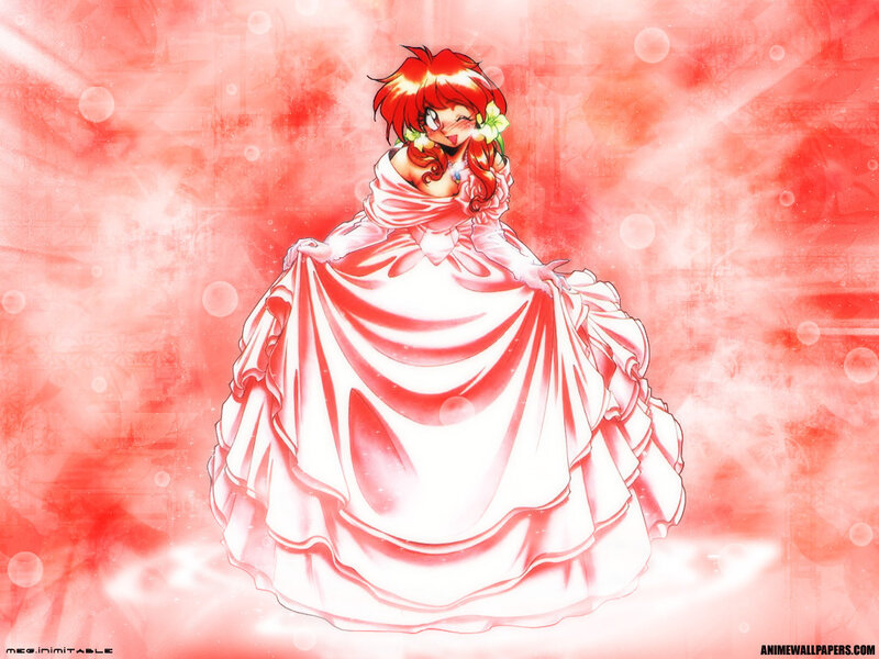 Red-haired Girl in Dress — Red, Dreamy
