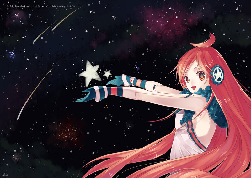 Red-haired Girl in Space — Red