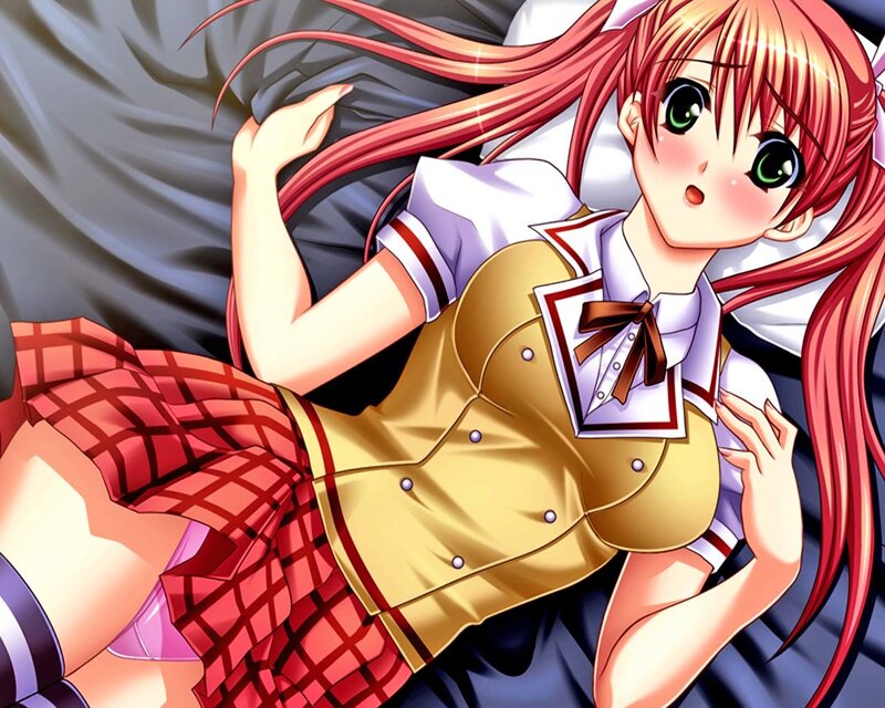 Red-haired Girl in Uniform — Red