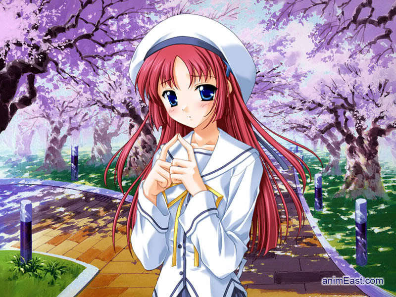 Red-haired Girl in Uniform