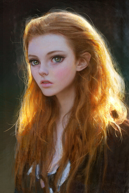 Red-haired Girl — Red