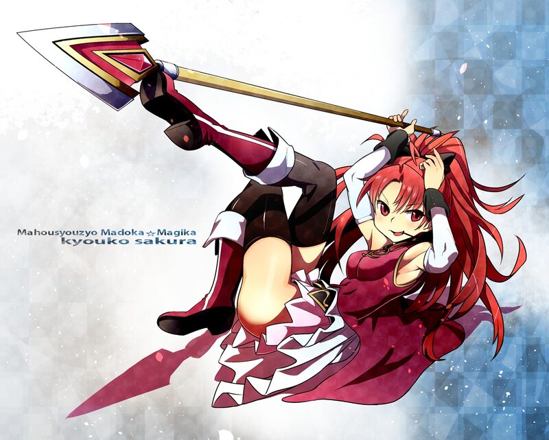 Red-haired Girl with Axe — Red, Dynamic