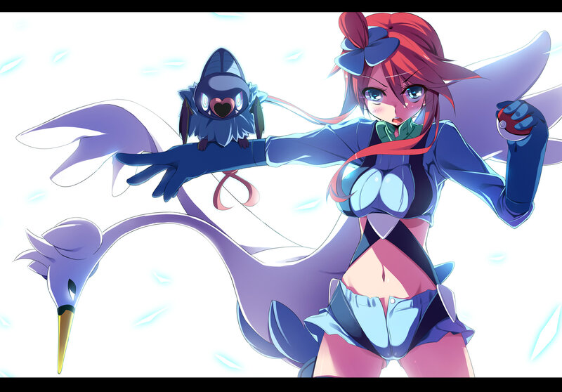 Red-haired Girl with Bird