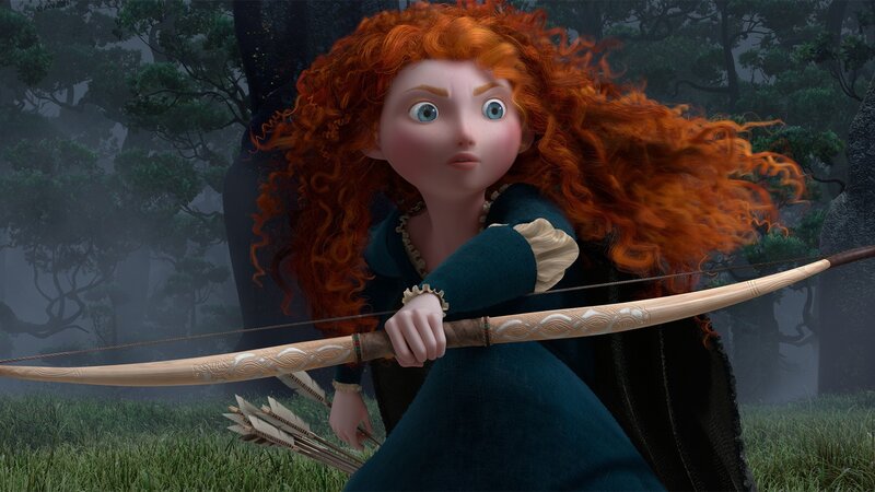 Red-haired Girl with Bow — Red