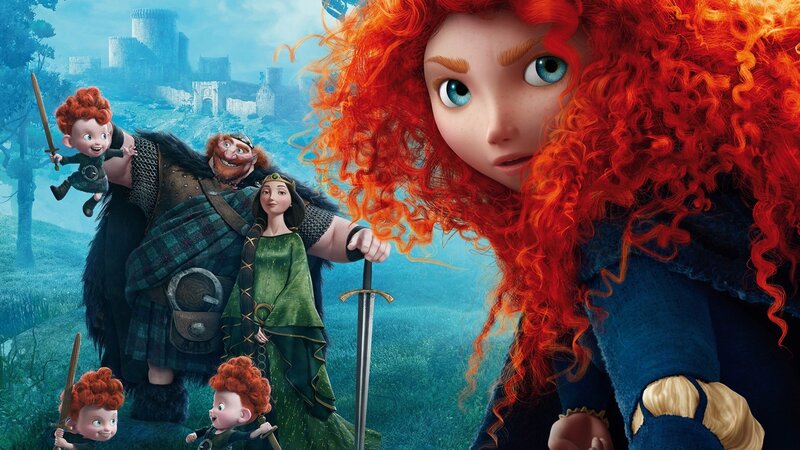 Red-haired Girl with Family