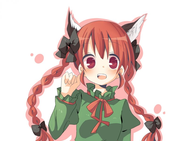 Red-haired Girl with Fox Ears — Red