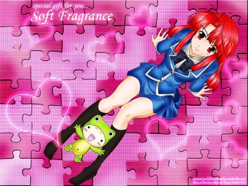 Red-haired Girl with Frog