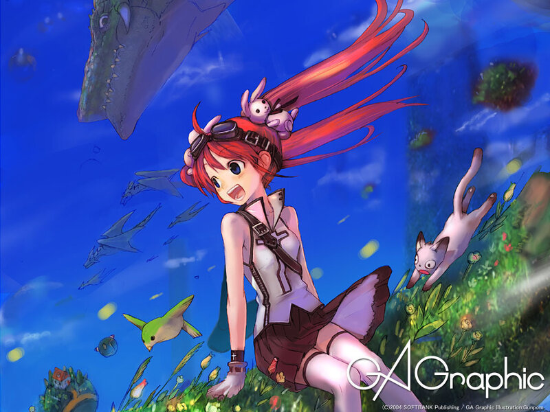 Red-haired girl with goggles underwater