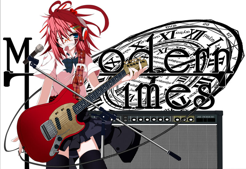 Red-haired Girl with Guitar — Red