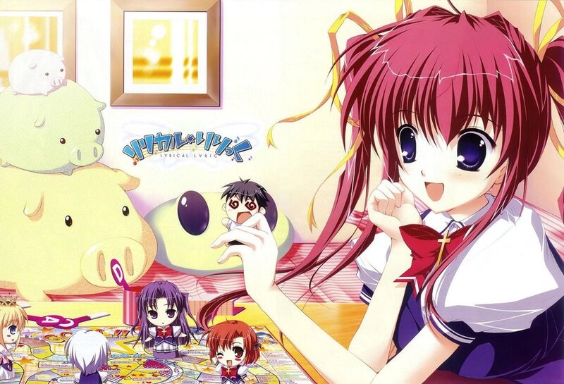 Red-haired Girl with Pig Toys