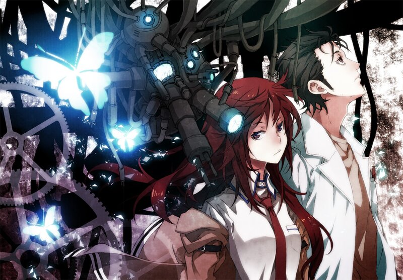 Red-haired Girl with Robot — Red, Dramatic