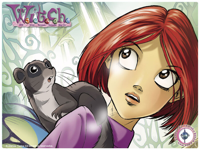Red-haired Girl with Rodent