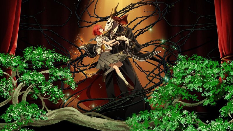 Red-haired Girl with Skeleton