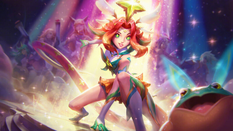 Red-haired Girl with Star Crown