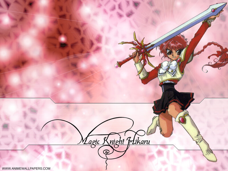 Red-haired Girl with Sword — Pink