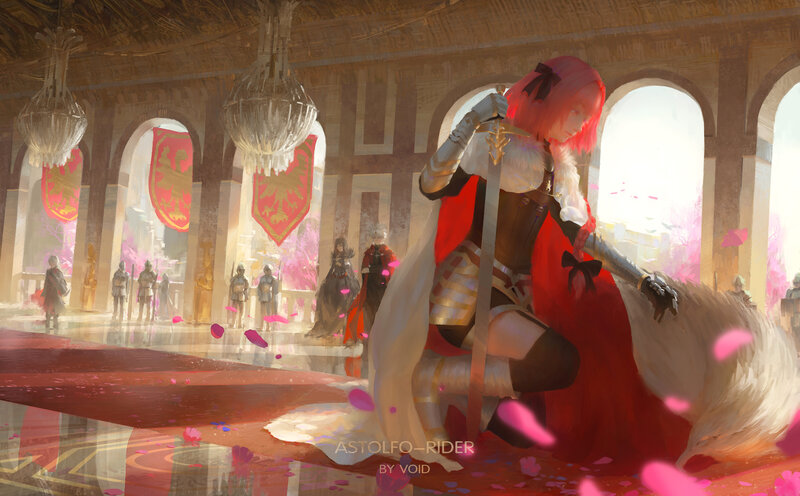 Red-haired Knight Kneeling