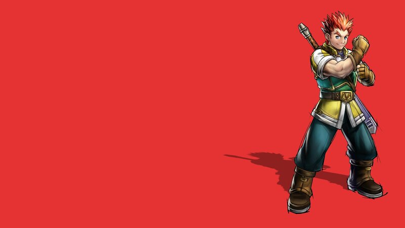 Red-haired Male Character — Red, Confident