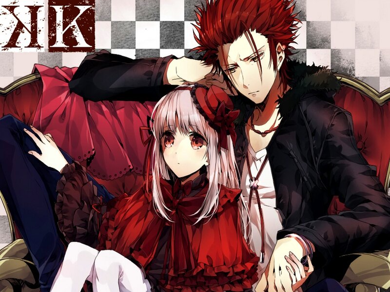 Red-haired Man and Girl