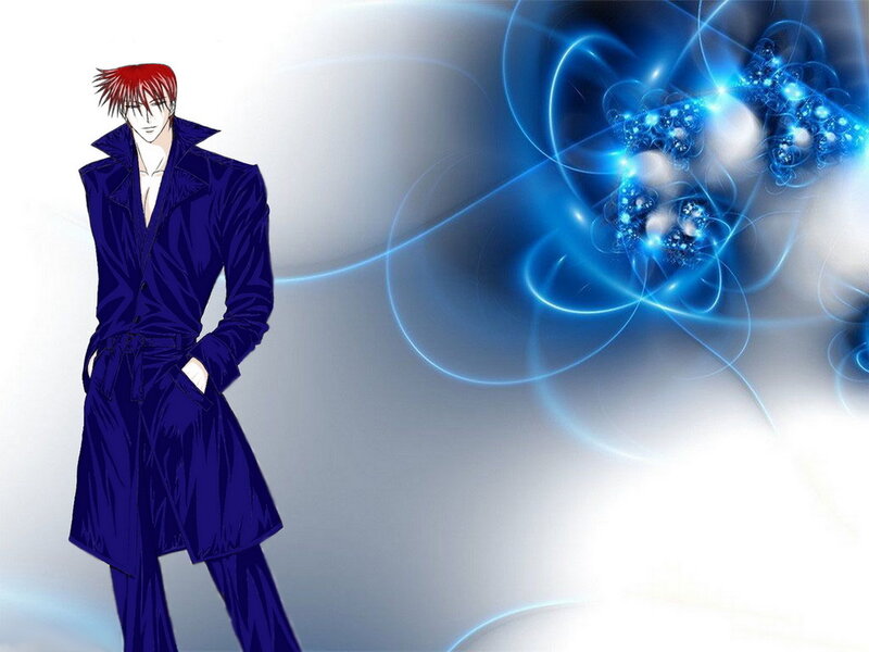 Red-haired Man in Coat