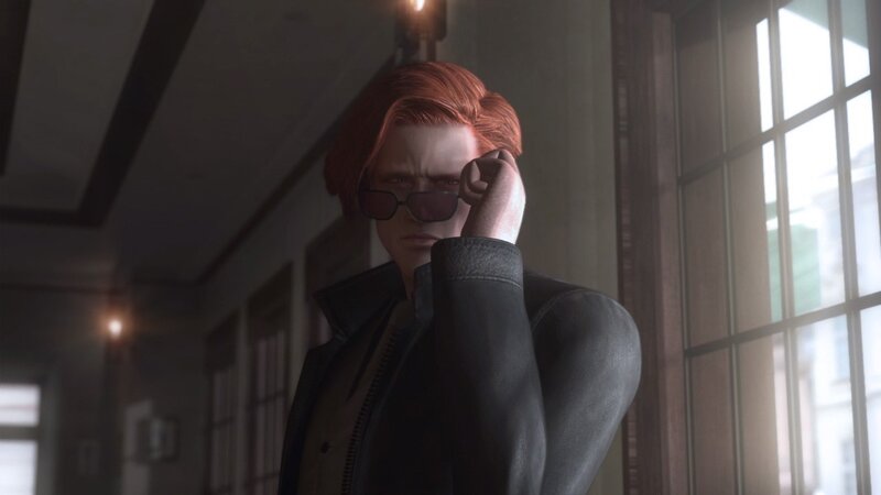 Red-haired Man in Jacket