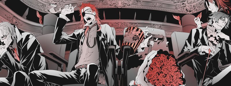 Red-haired Man in Theater