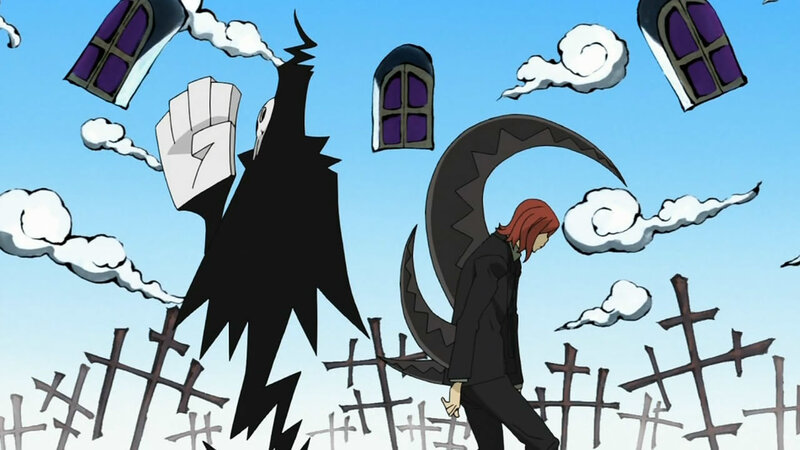 Red-haired Man with Scythe