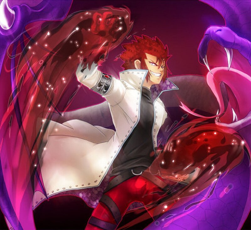 Red-haired Man with Snakes