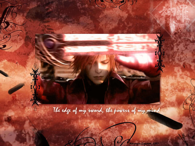 Red-haired Man with Sword — Red