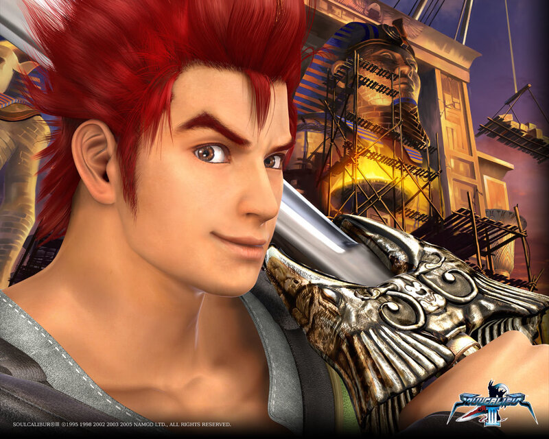 Red-haired Man with Sword