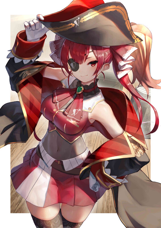 Red-haired Pirate Girl