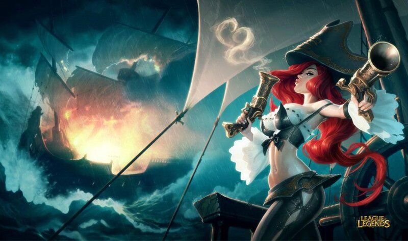 Red-haired Pirate Woman