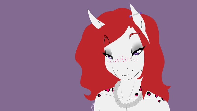 Red-haired Pony Character