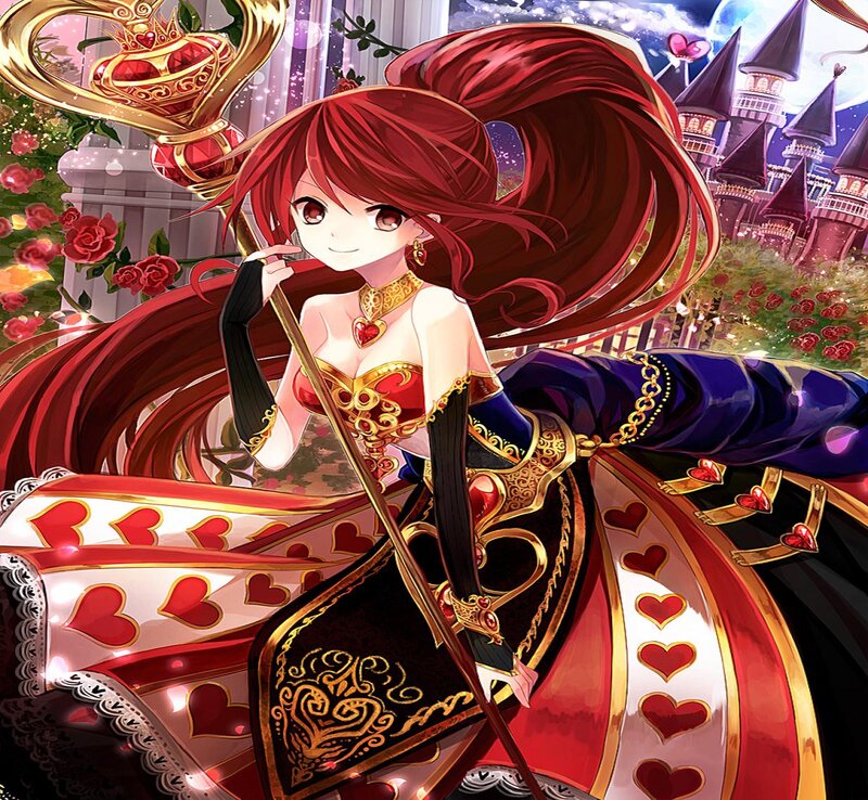 Red-haired Queen Character