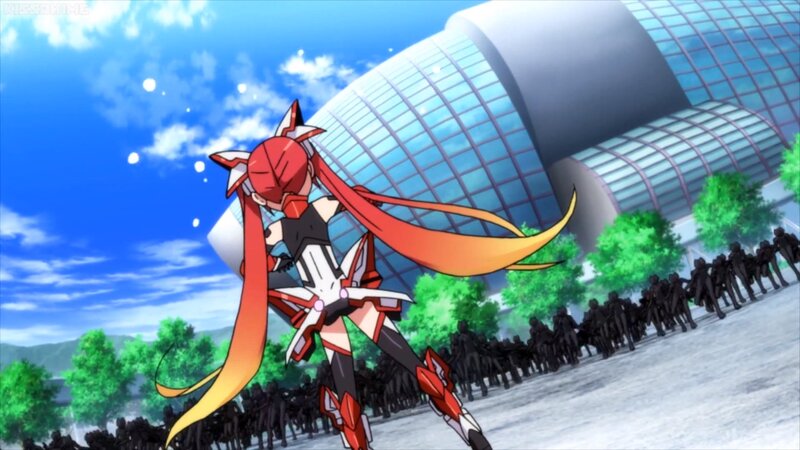 Red-haired Robot Girl