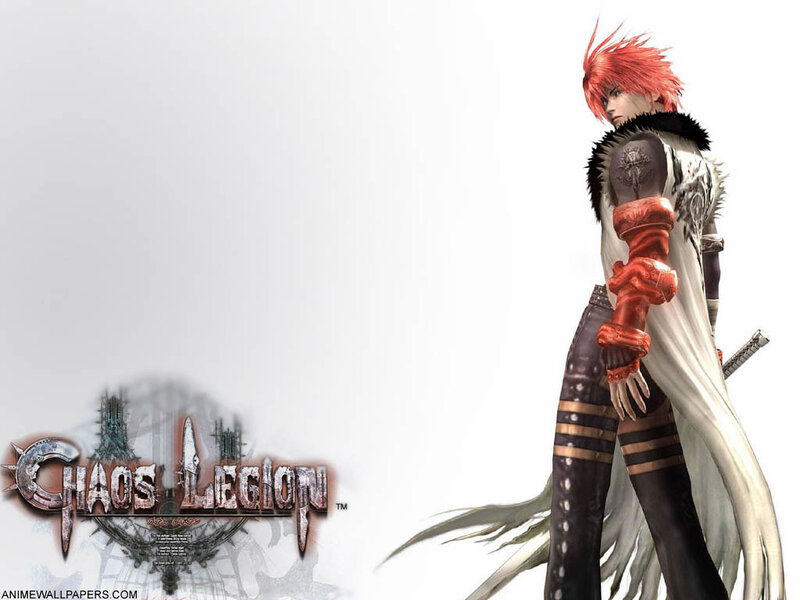 Red-haired Warrior Character — White